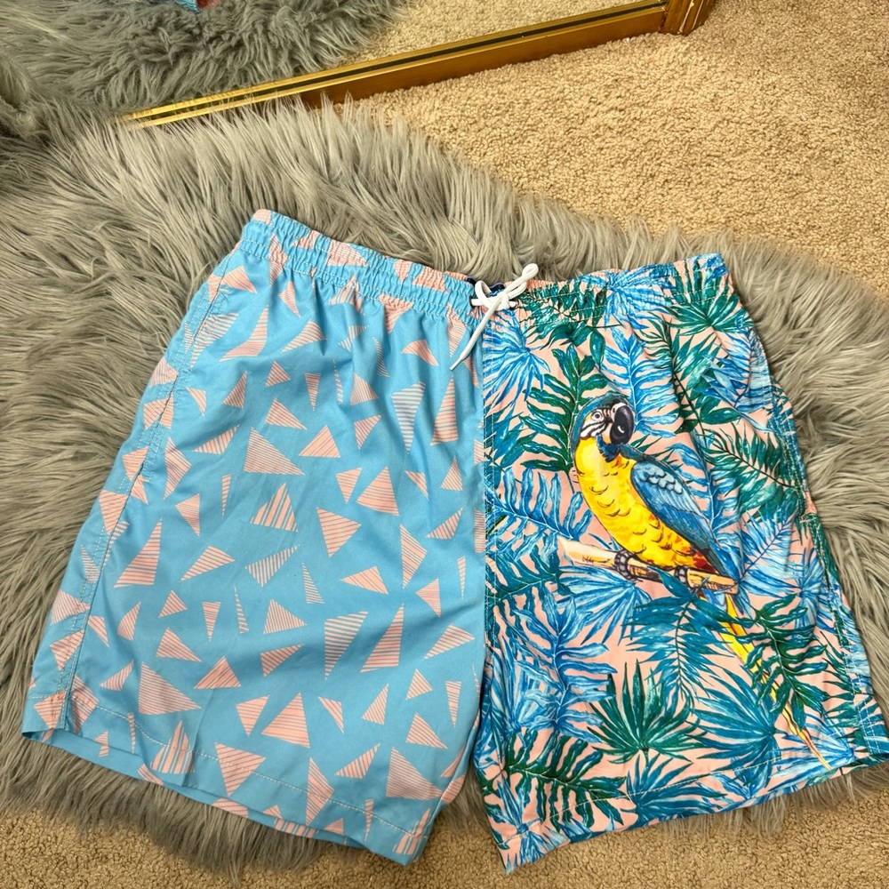 Charleston thread’s swim trunks 🦜